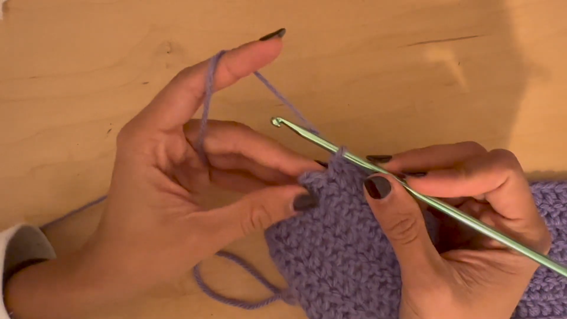 Crochet Colorblock Sweater Pattern with Modern Contrast